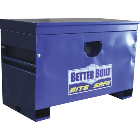 Better Built Steel Site Safe Job Box — 36in.W x 17in.D x 25in.H, 